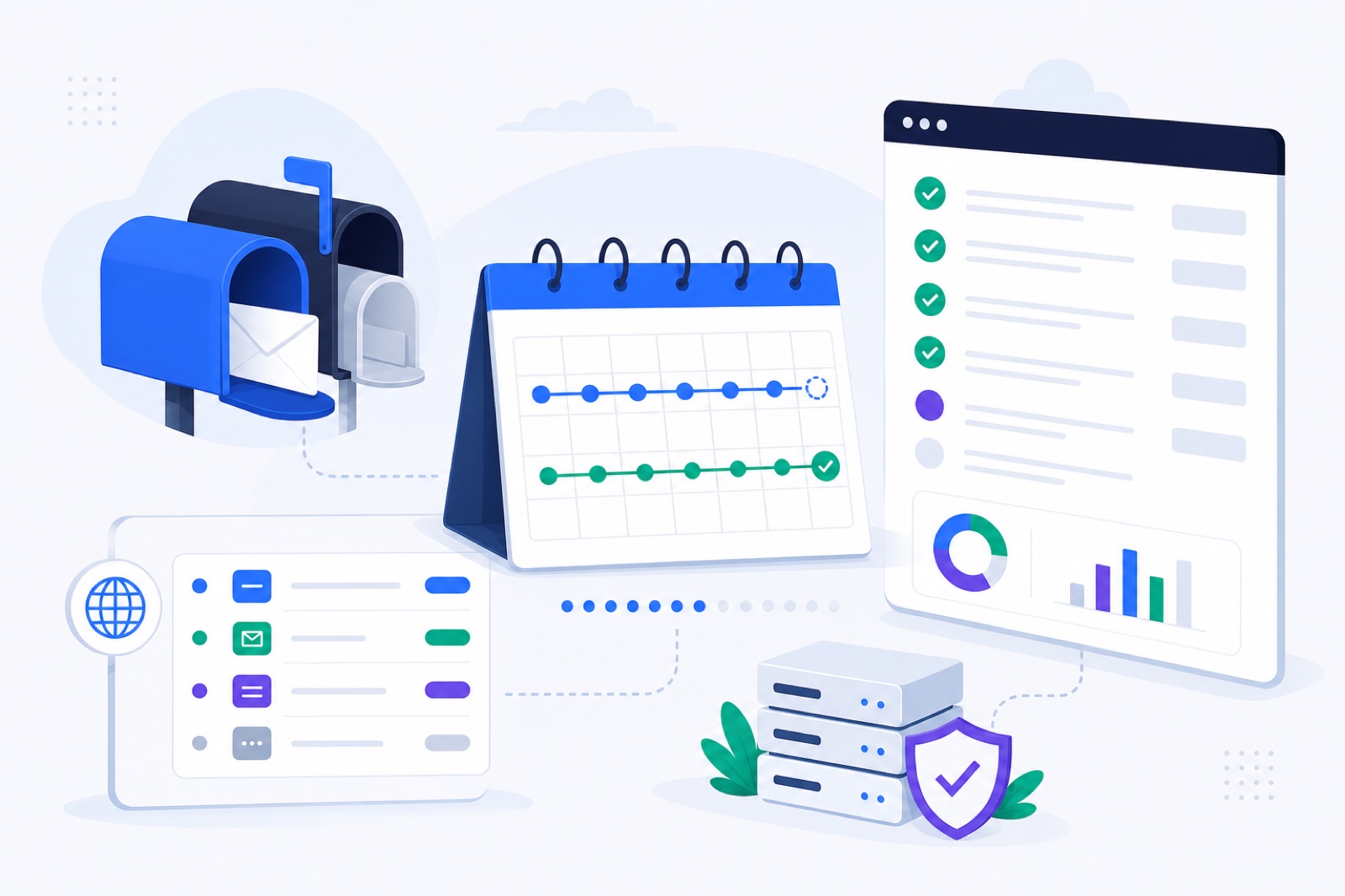 Microsoft 365 email warm-up ramp, DNS records and verification checklist
